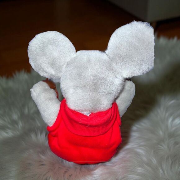 Vintage 1978 Mouse Hand Puppet Playing the Saxophone - Picture 2 of 4